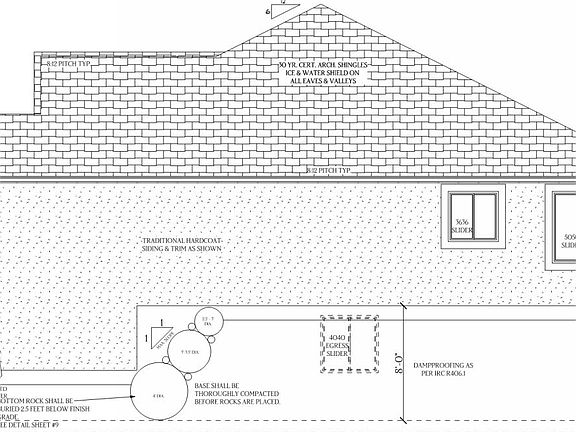 Detailed floor plan of home