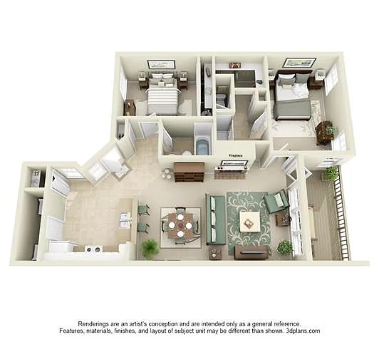 Floor plan Larkspur II