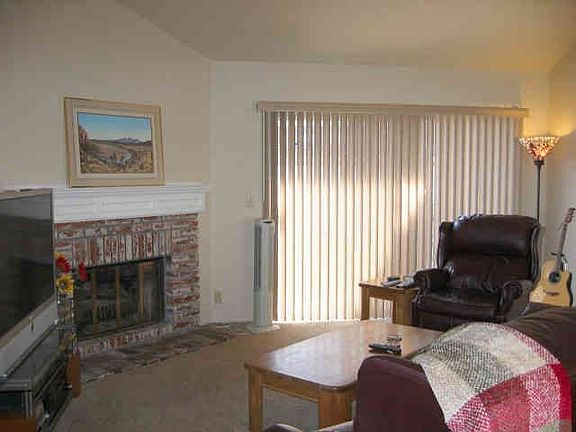 Vaulted Ceilings in the living Room
