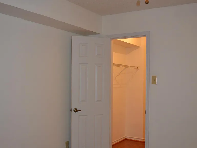 Bedroom and walk-in closet
