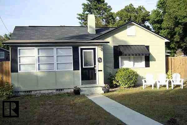 Front of updated home