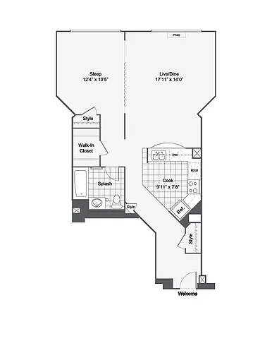 Floor plan S2R