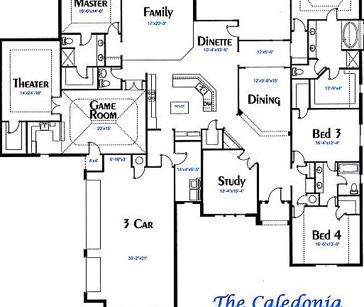 Floor Plan with Dimensions