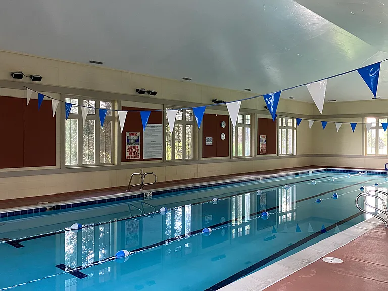 Indoor lap pool