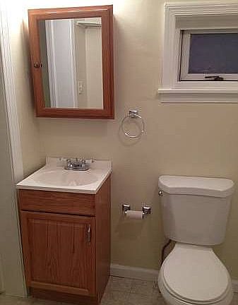 1st floor bath for 1BR apt.