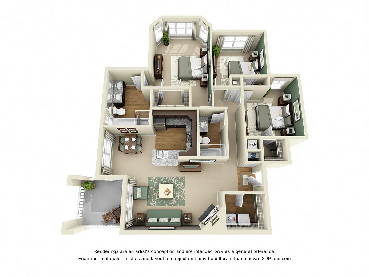 Floor plan Augusta