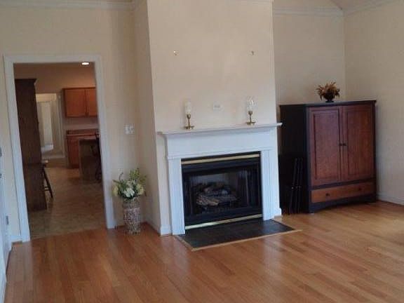 Cathedral ceilings & gaslog fireplace