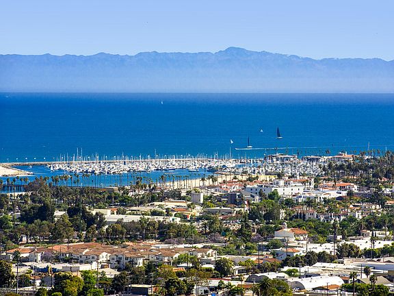Enjoy the view of the Pacific Ocean, Channel Islands, downtown Santa Barbara and the Harbor from almost every room in the house.