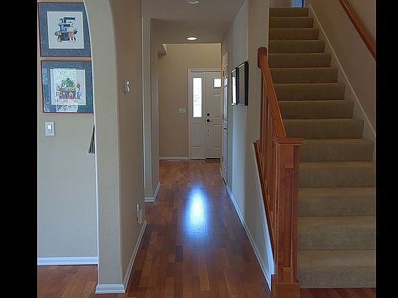 View toward entry door