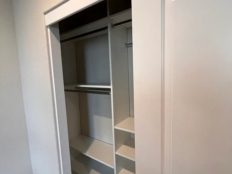 bedroom 2 - closet custom shelving