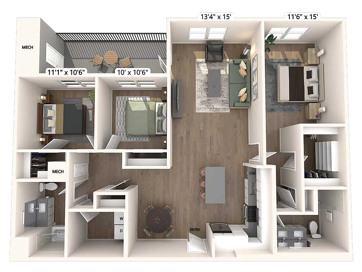 Floor plan CM03-Upgrade