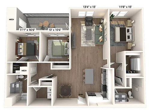 Floor plan CM03-Upgrade