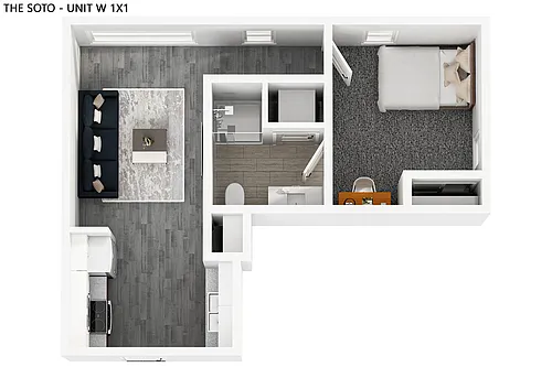 Floor plan W1x1