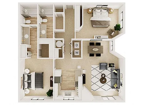 Floor plan Willamette