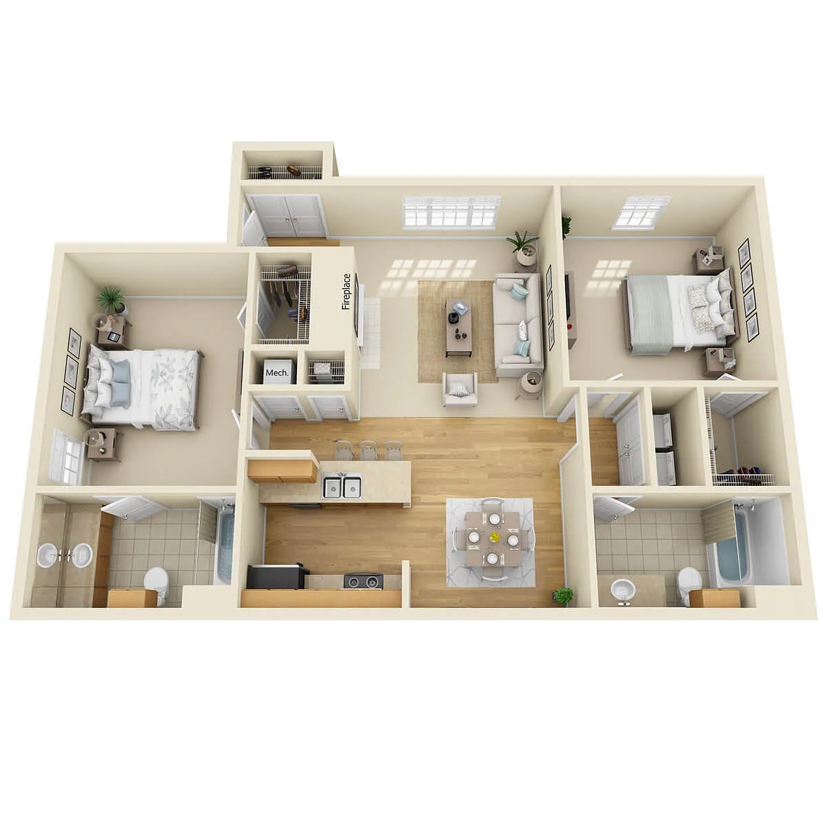 Floor plan The Seahorse