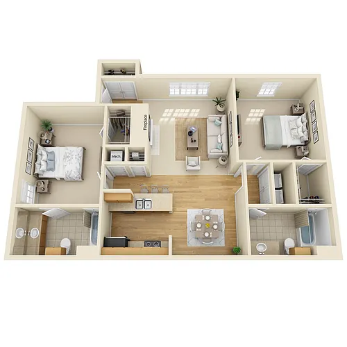 Floor plan The Seahorse