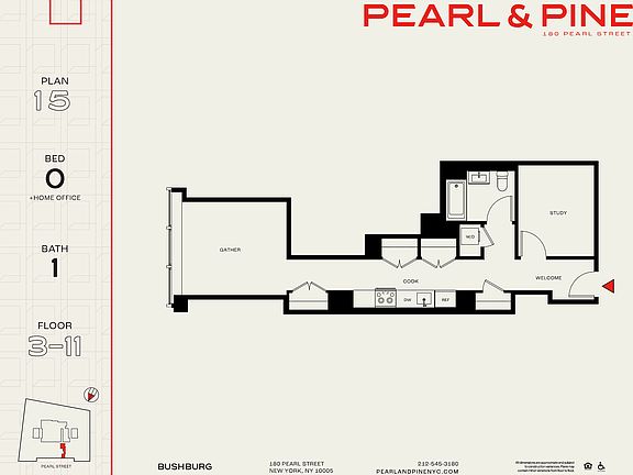 2nd image of 180 Pearl St #515