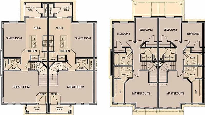 3 bed, 2.5 bath, 1465 sqft, $1,500 — Photo 2