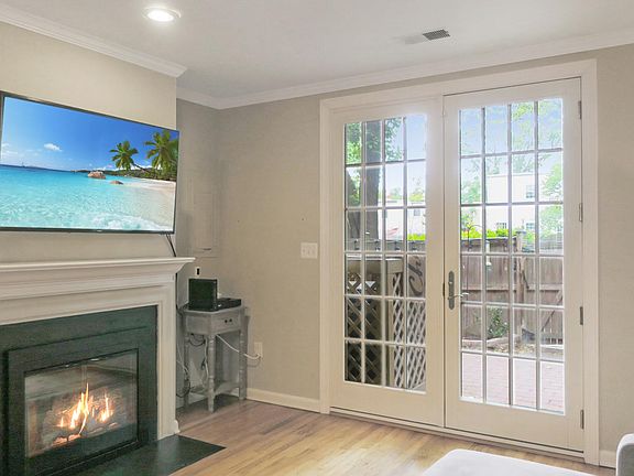 Living Room and Rear Patio