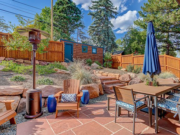 View of patio looking northwest