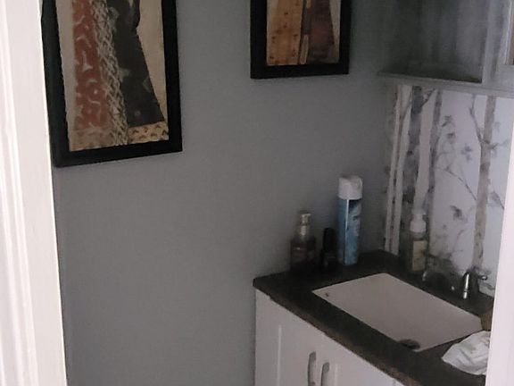 Downstairs half bath