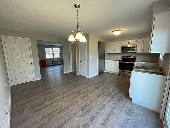 Kitchen looking into family room
