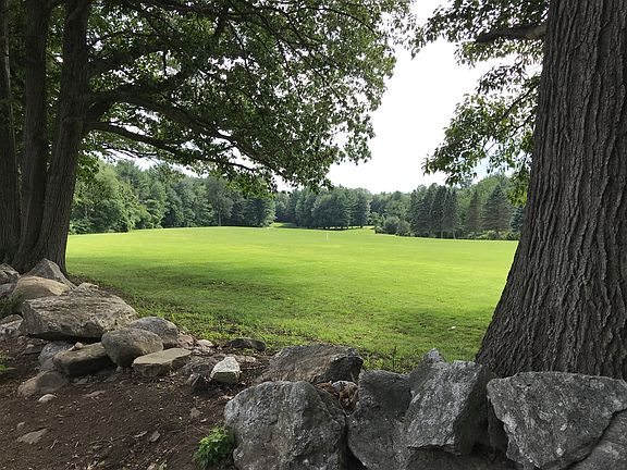 Backyard view 8th green
