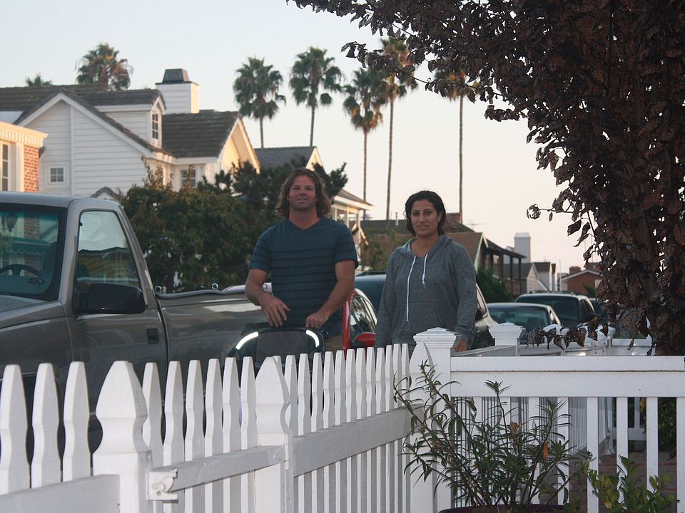 View So. thru picket fence