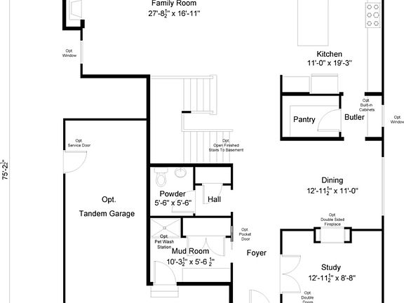 The Harmony First Floor by DJK Homes