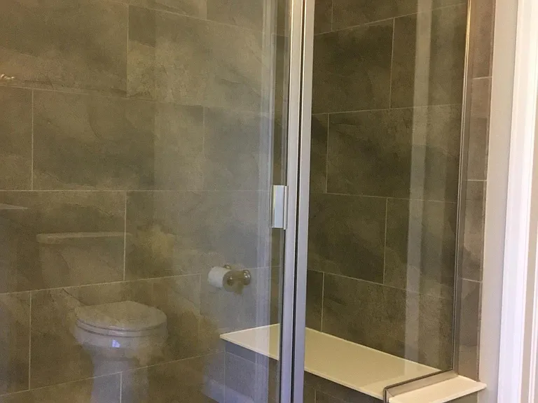 Bench in shower
