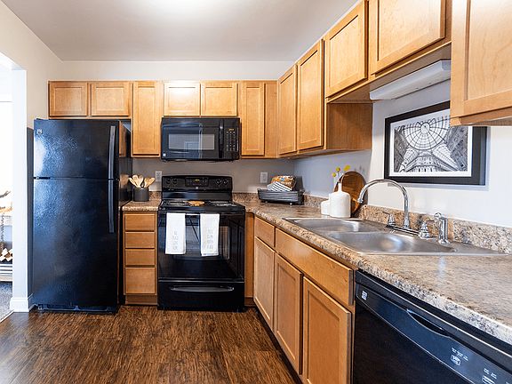 Hardwood-Style Flooring and Shaker Cabinetry