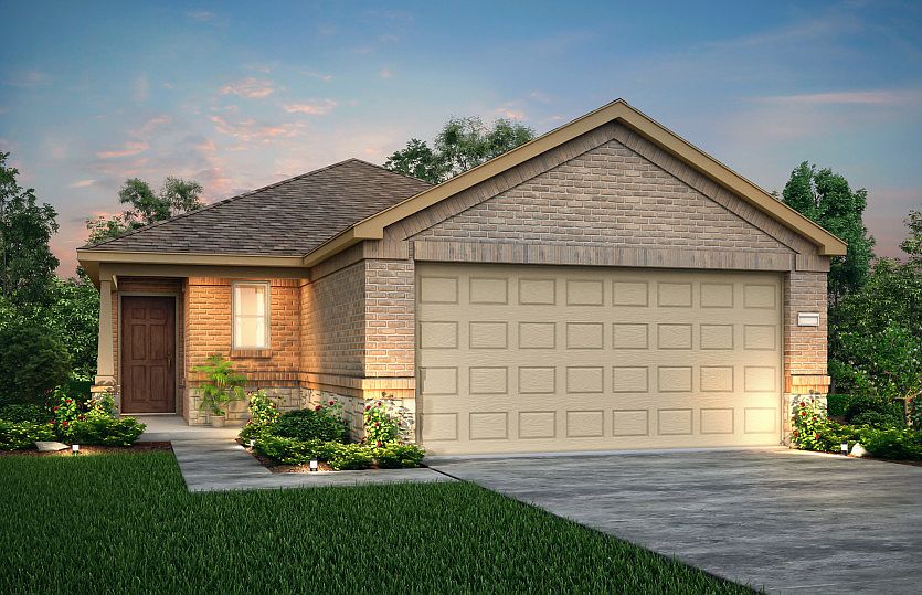 The Adams, a 1-story new construction home showing Home Exterior X