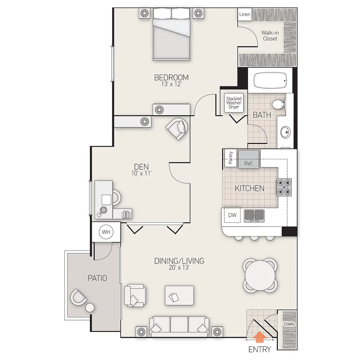Floor plan Plan D