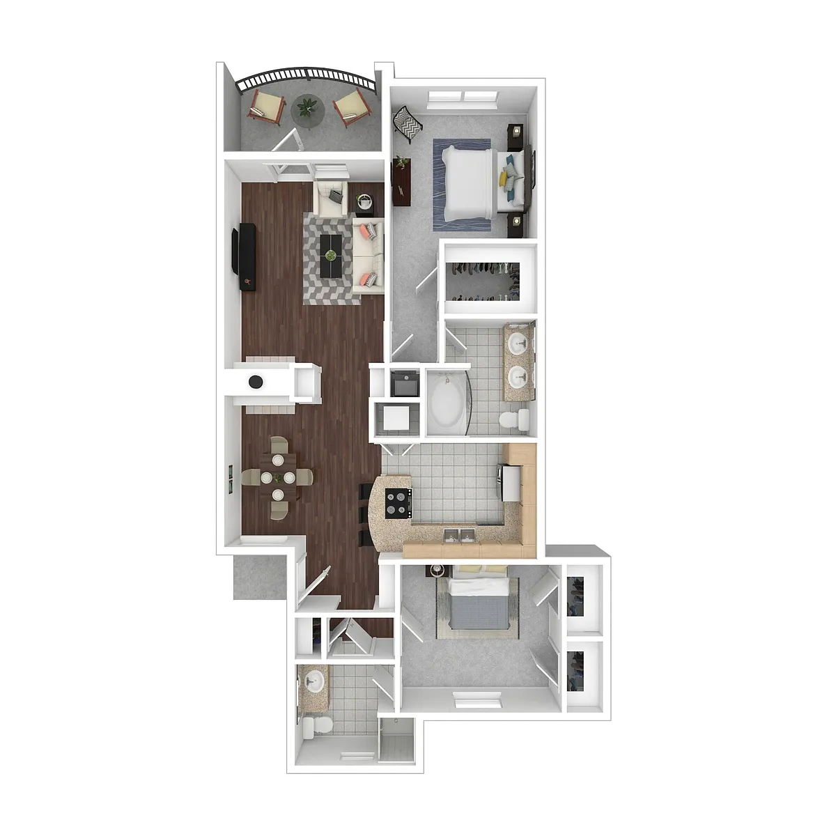Floor plan B2