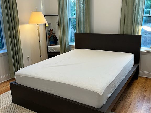 Bedroom with queen bed