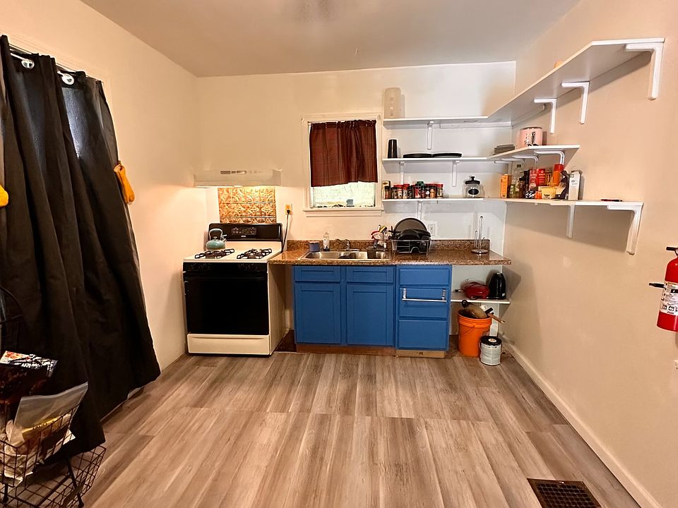 freshly painted kitchen