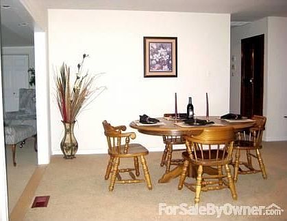 Dining Rm From Kitchen : Sunroom to the left. Living room to the right