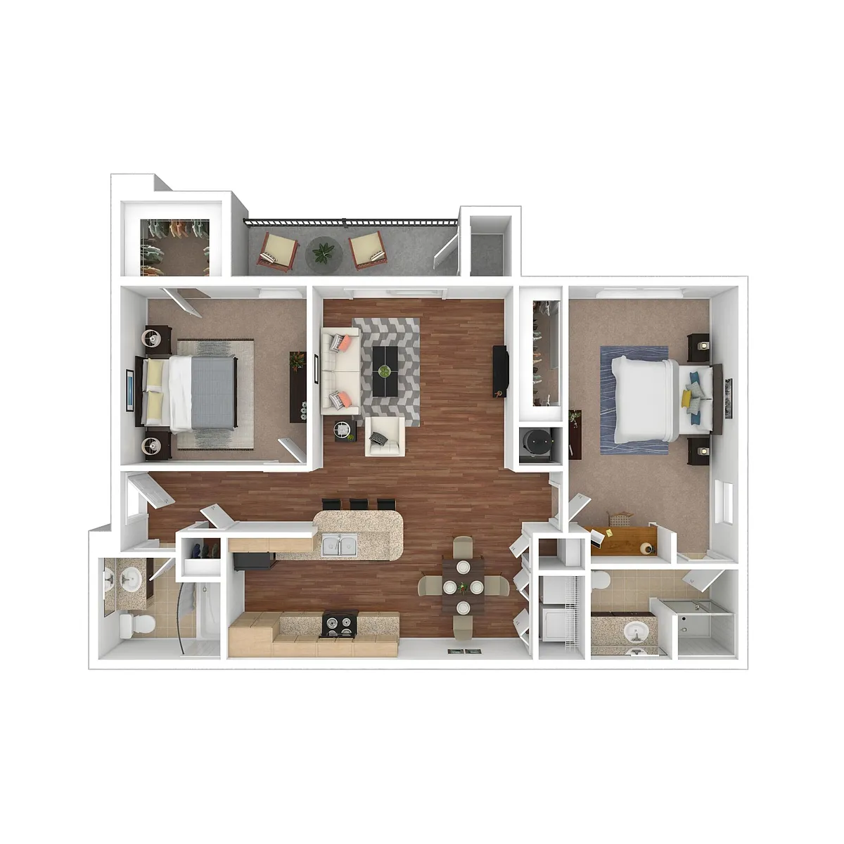 Floor plan B1-P2