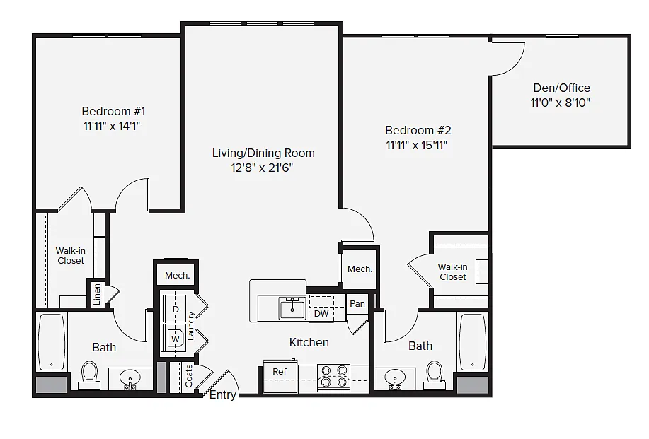 Floor plan B2D