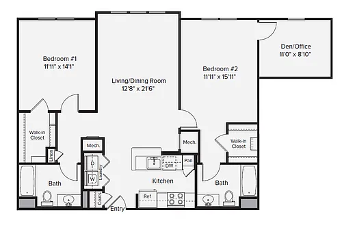 Floor plan B2D