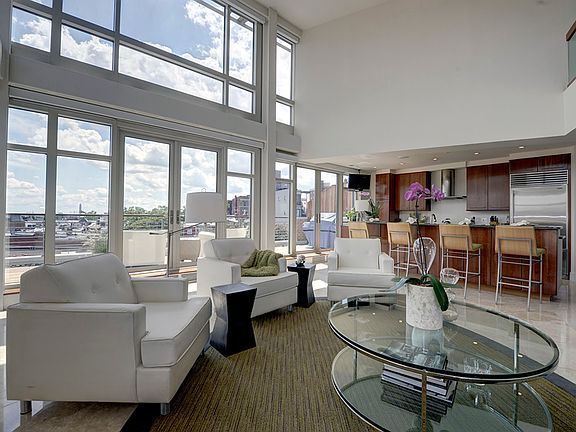 Living Room with view to Kitchen