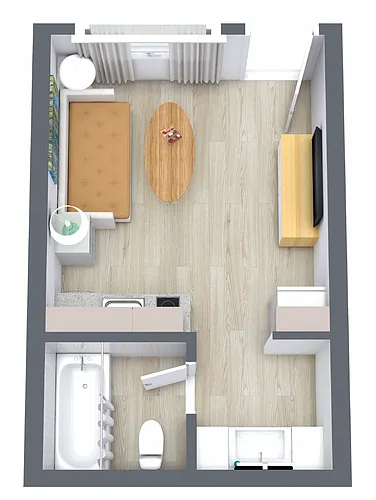 Floor plan B
