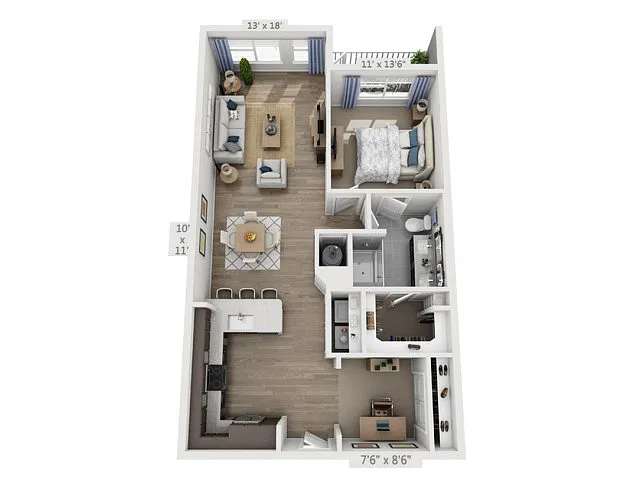 Floor plan Presley