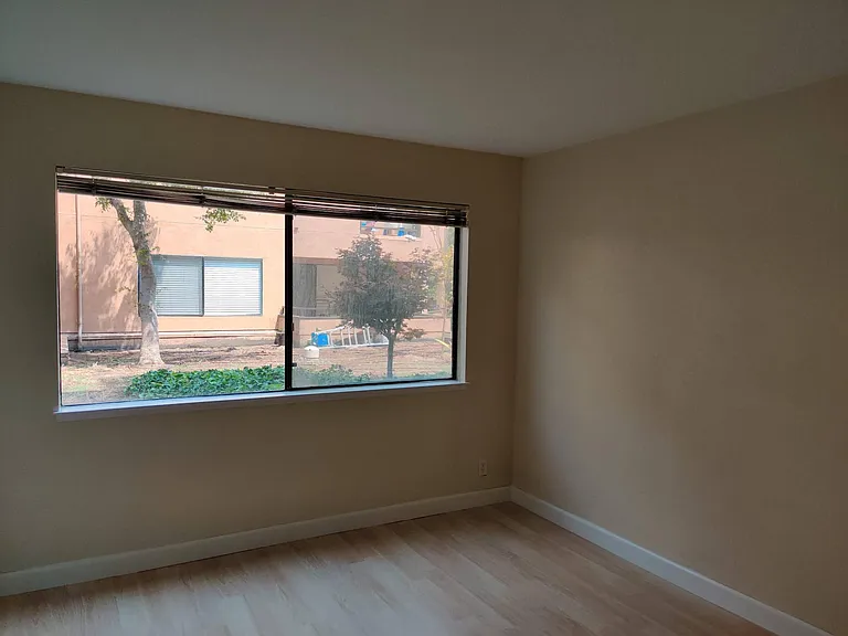 Spacious guest bedroom