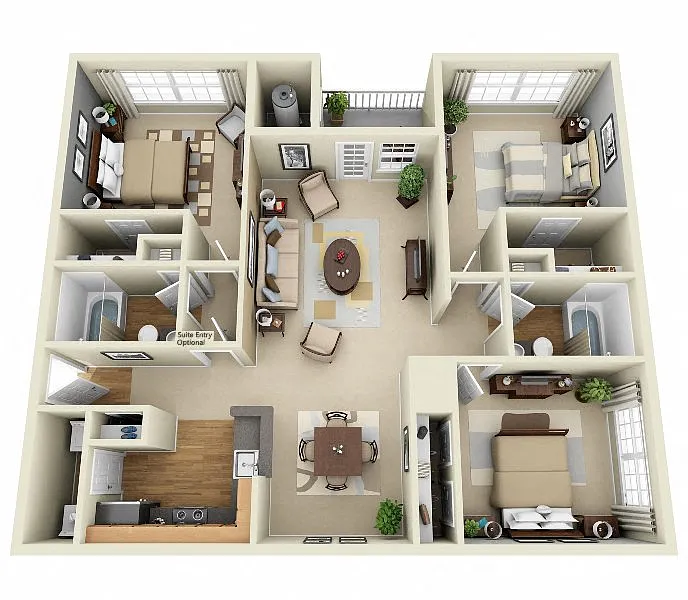 Floor plan Biltmore