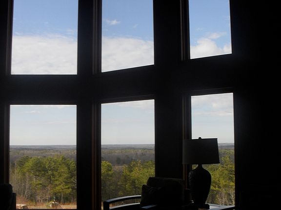 View from inside the house