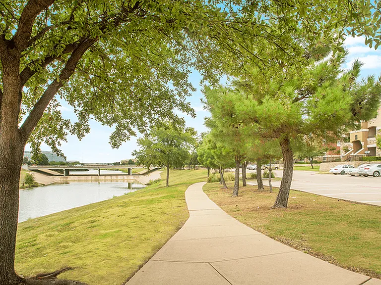 Enjoy the beautiful walkway