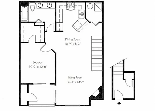 Floor plan Amesbury