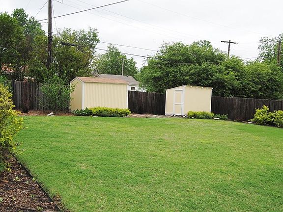 2 storage building provided to keep your lawn equipment and tools in