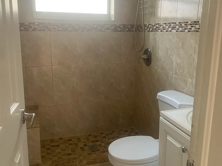 Walk in shower